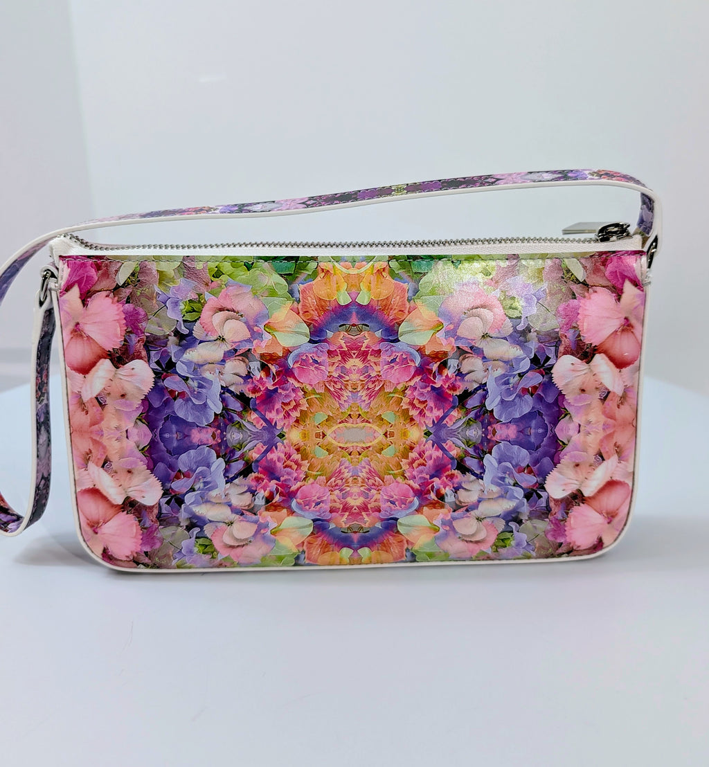 Christian Louboutin NWT Floral Kaleidoscope Naplak Leather Cabata Mini Pouch