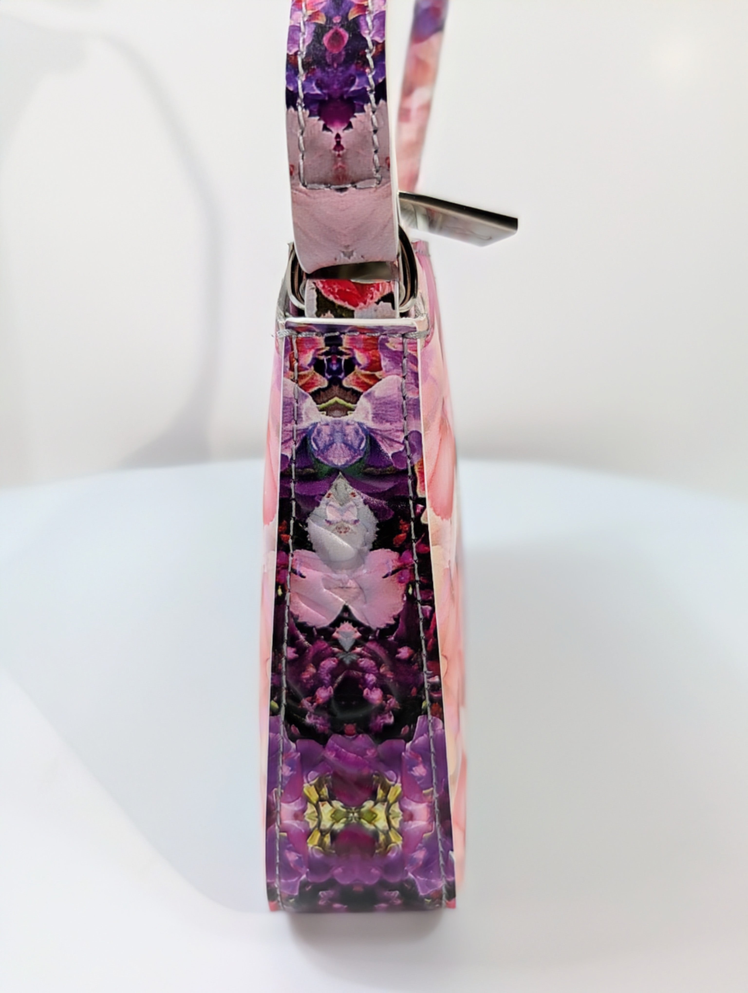 Christian Louboutin NWT Floral Kaleidoscope Naplak Leather Cabata Mini Pouch