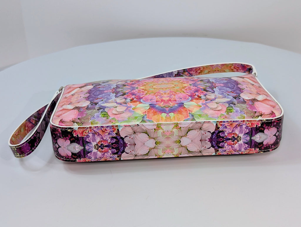 Christian Louboutin NWT Floral Kaleidoscope Naplak Leather Cabata Mini Pouch