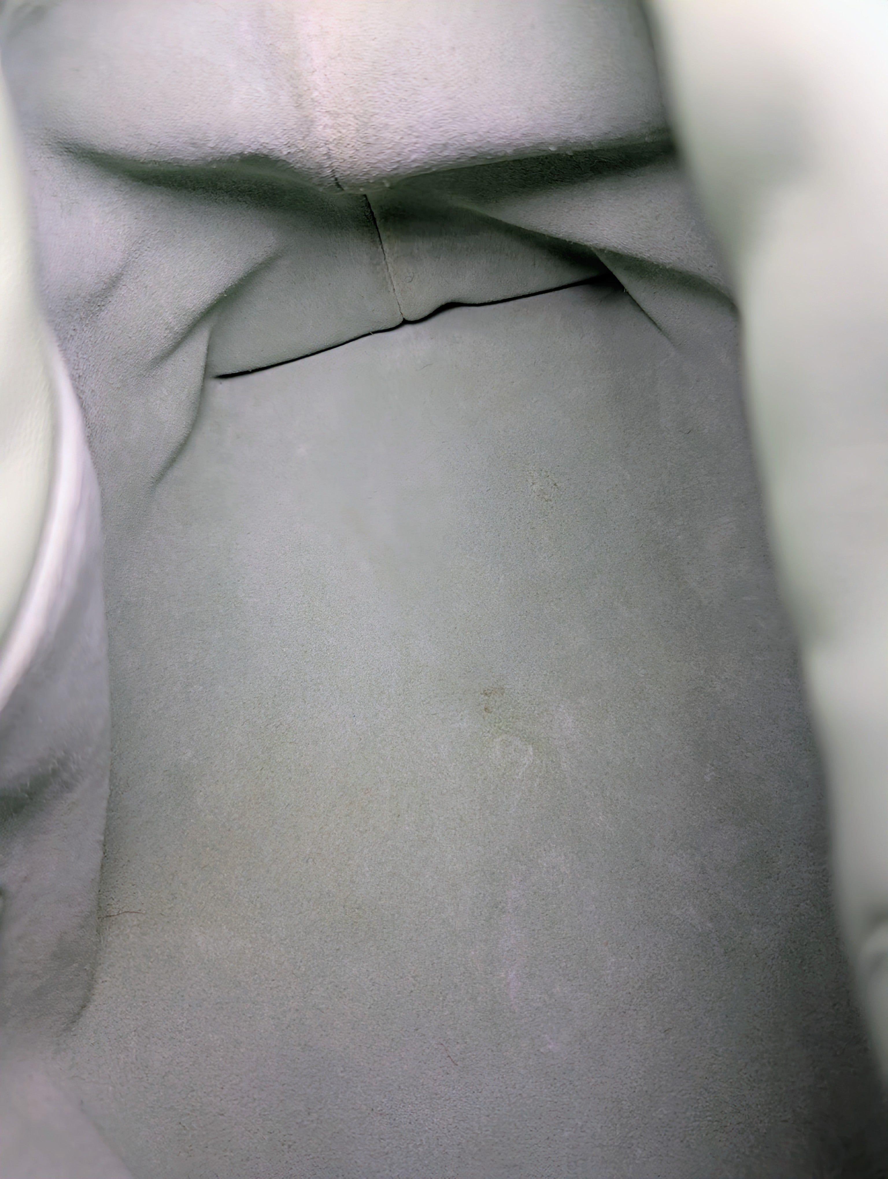 Loewe Flamenco Clutch in Pale Celadon Nappa Leather with Tonal Donut and Fabric Chains