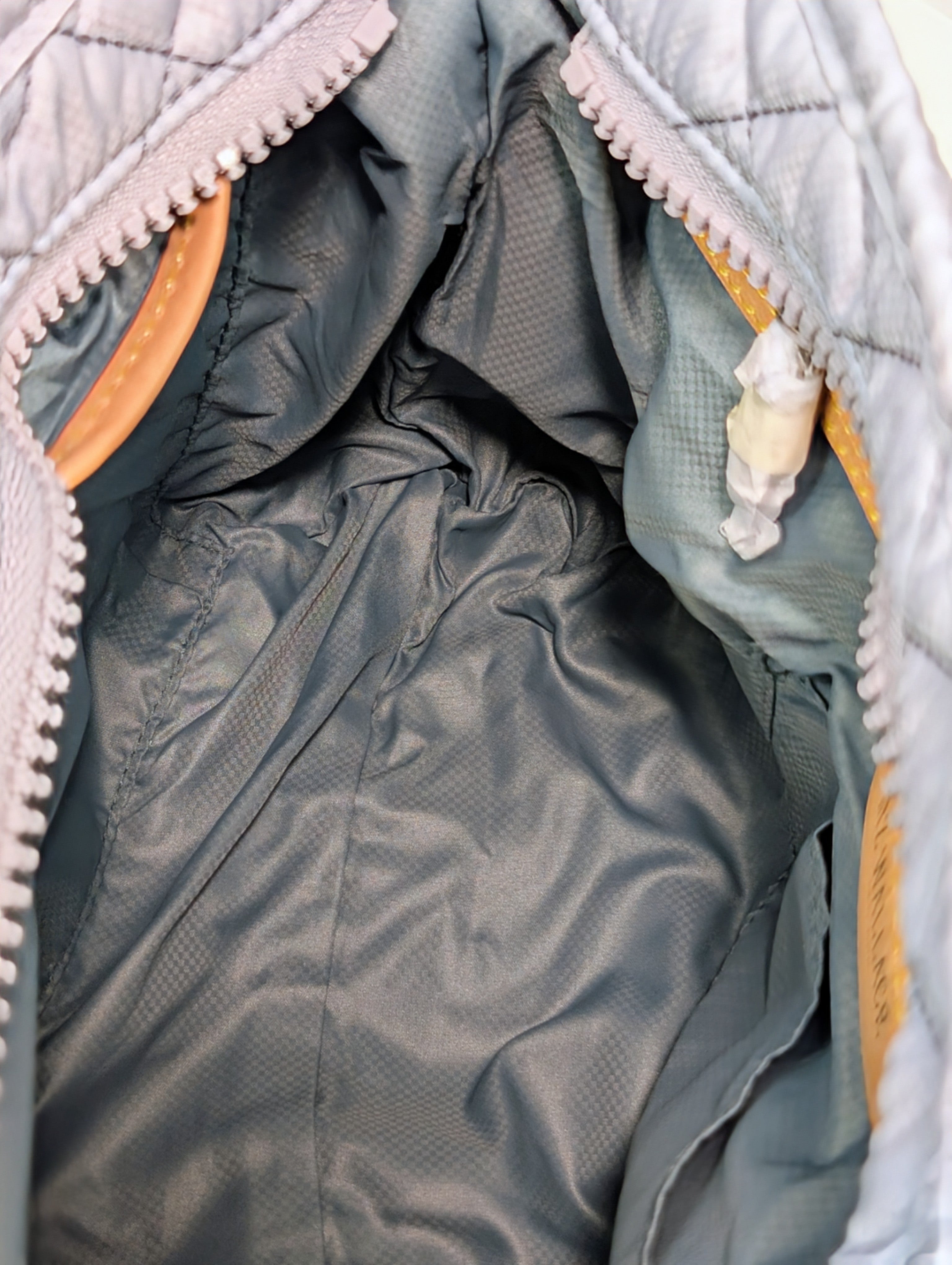 SOLD: MZ Wallace Blue Quilted Ombre Nylon Crossbody Bag