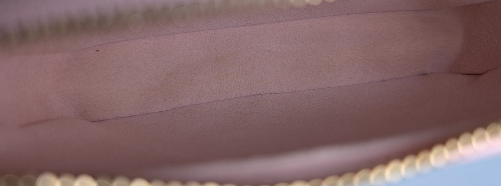 Louis Vuitton Pink Monogram Empreinte Mini Pochette Accessories Bag