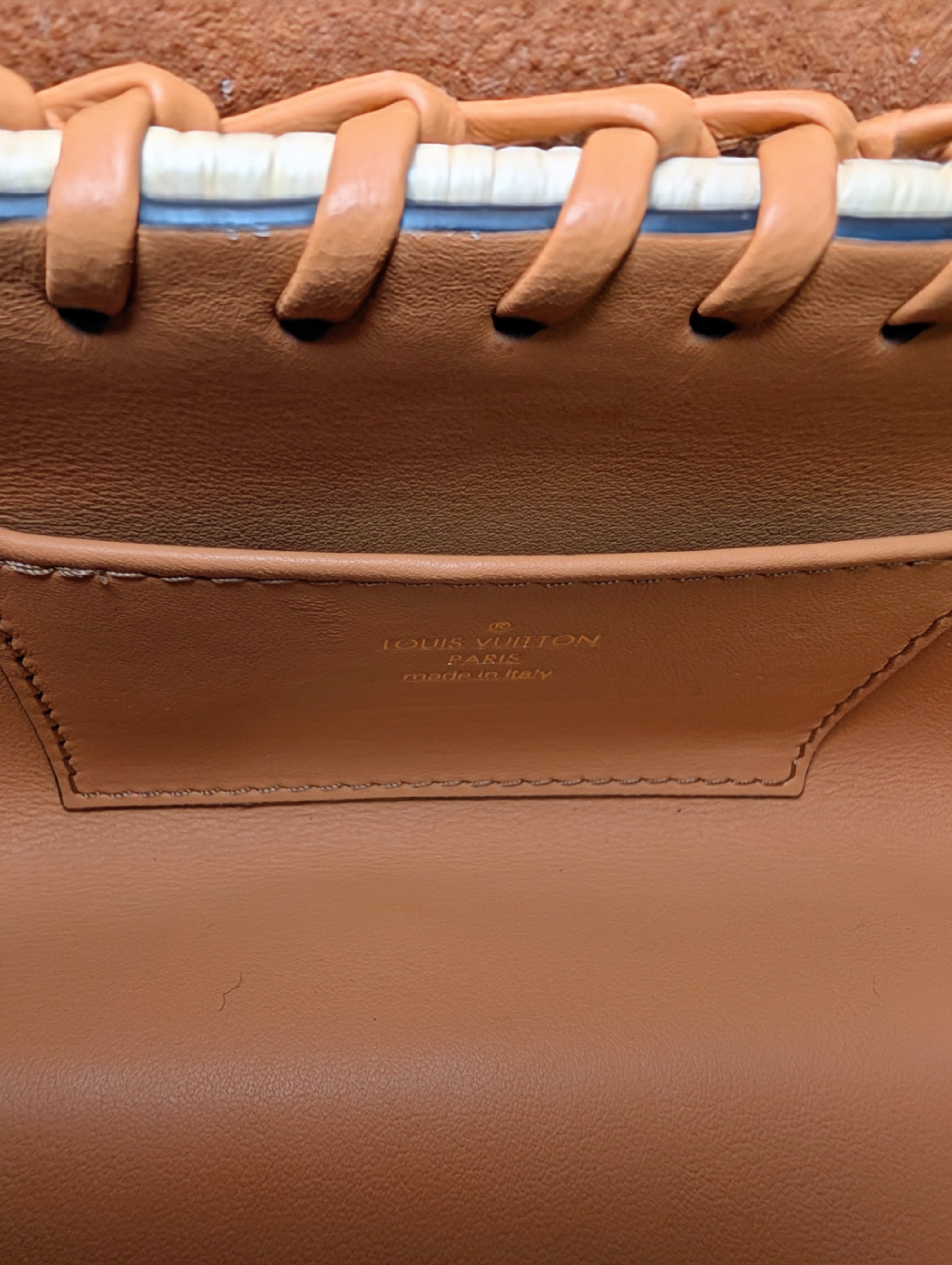 Louis Vuitton Damier Wicker Rattan Monogram Canvas Twist PM Shoulder Bag