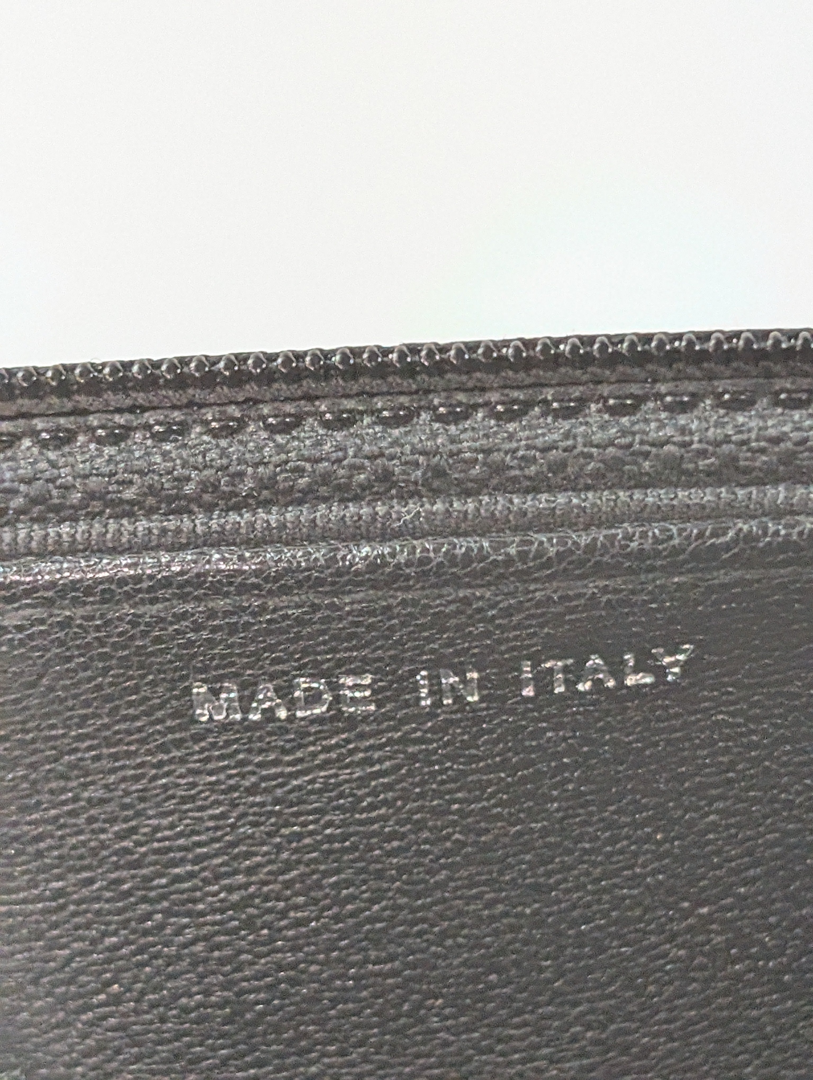 Chanel Special Edition Reissue Black Studded Chevron Calfskin Wallet on Chain (WOC)