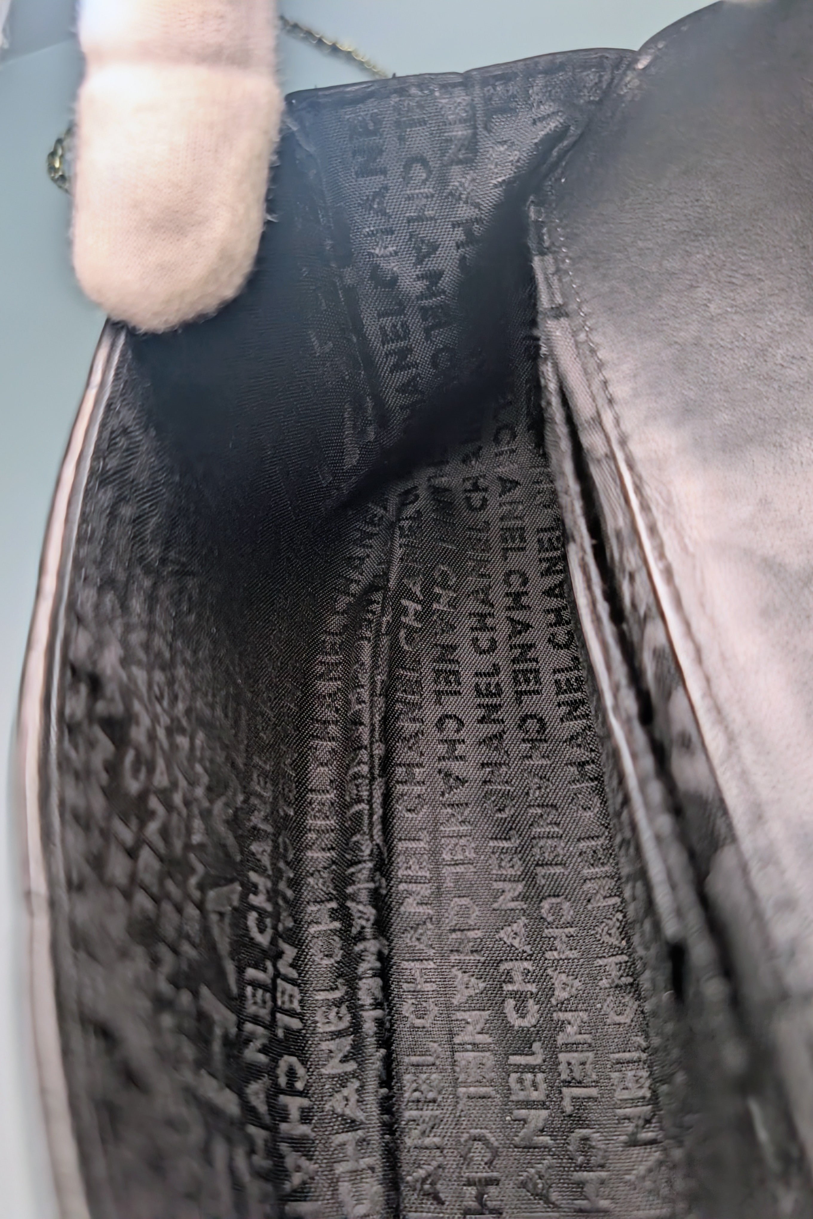 Chanel Black Lambskin Chocolate Bar Mini Flap Bag