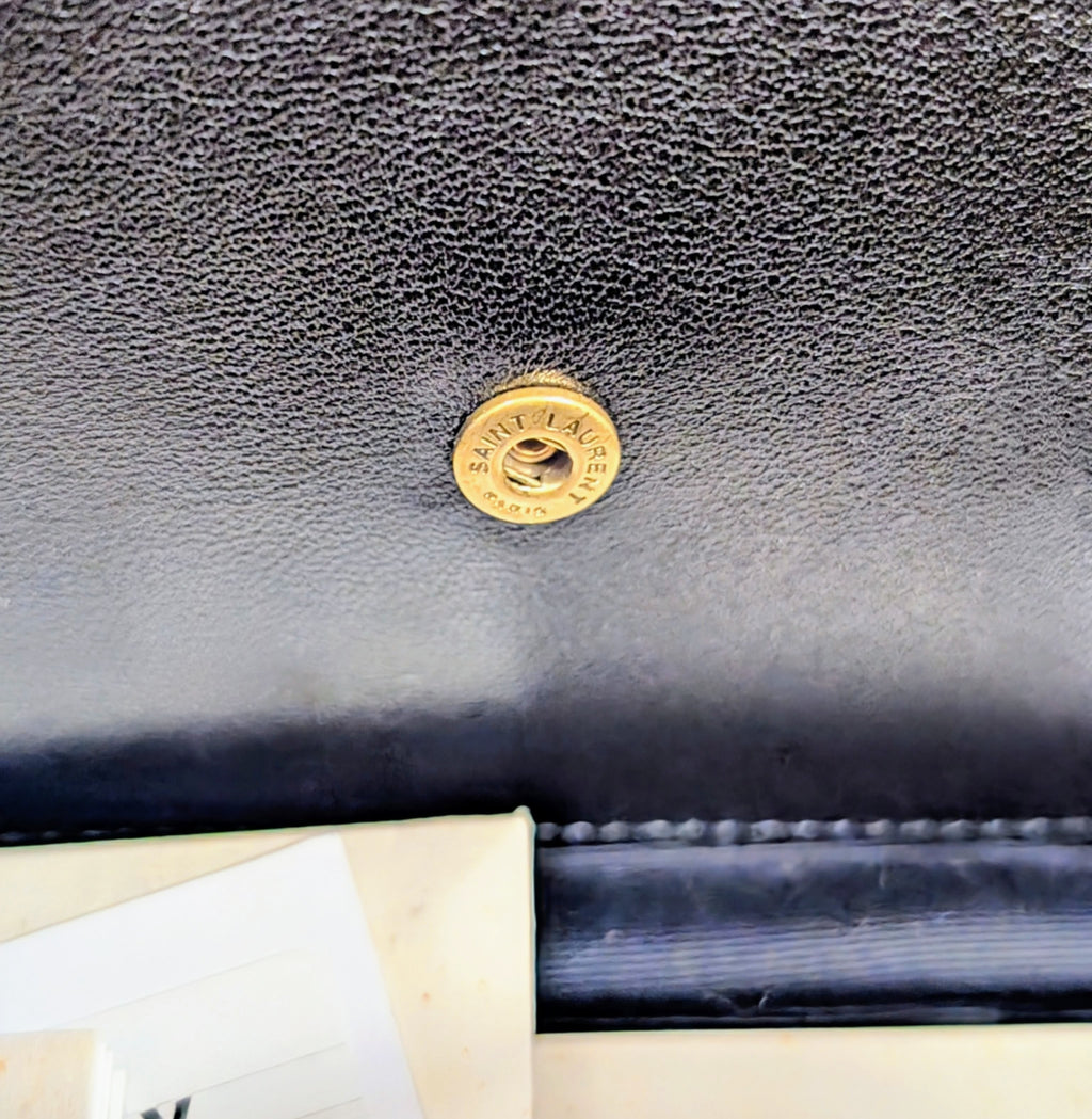 YSL Saint Laurent Burgundy "Puffer" Quilted Loulou Shoulder Bag Collection