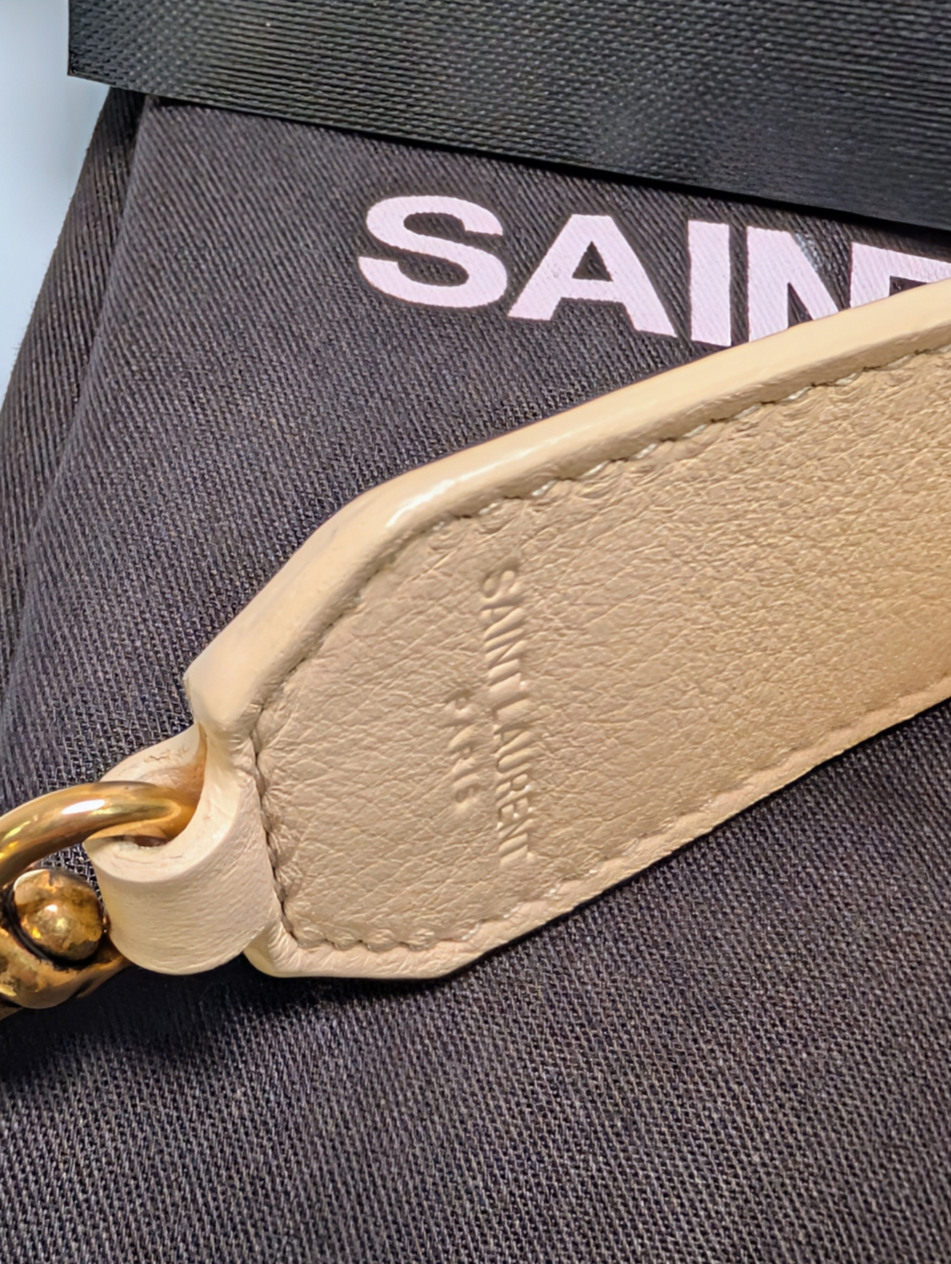 YSL Saint Laurent Light Brown Raffia Crochet Caba Tote Bag with Antiqued Gold Hardware