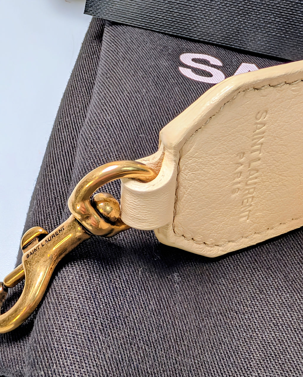 YSL Saint Laurent Light Brown Raffia Crochet Caba Tote Bag with Antiqued Gold Hardware