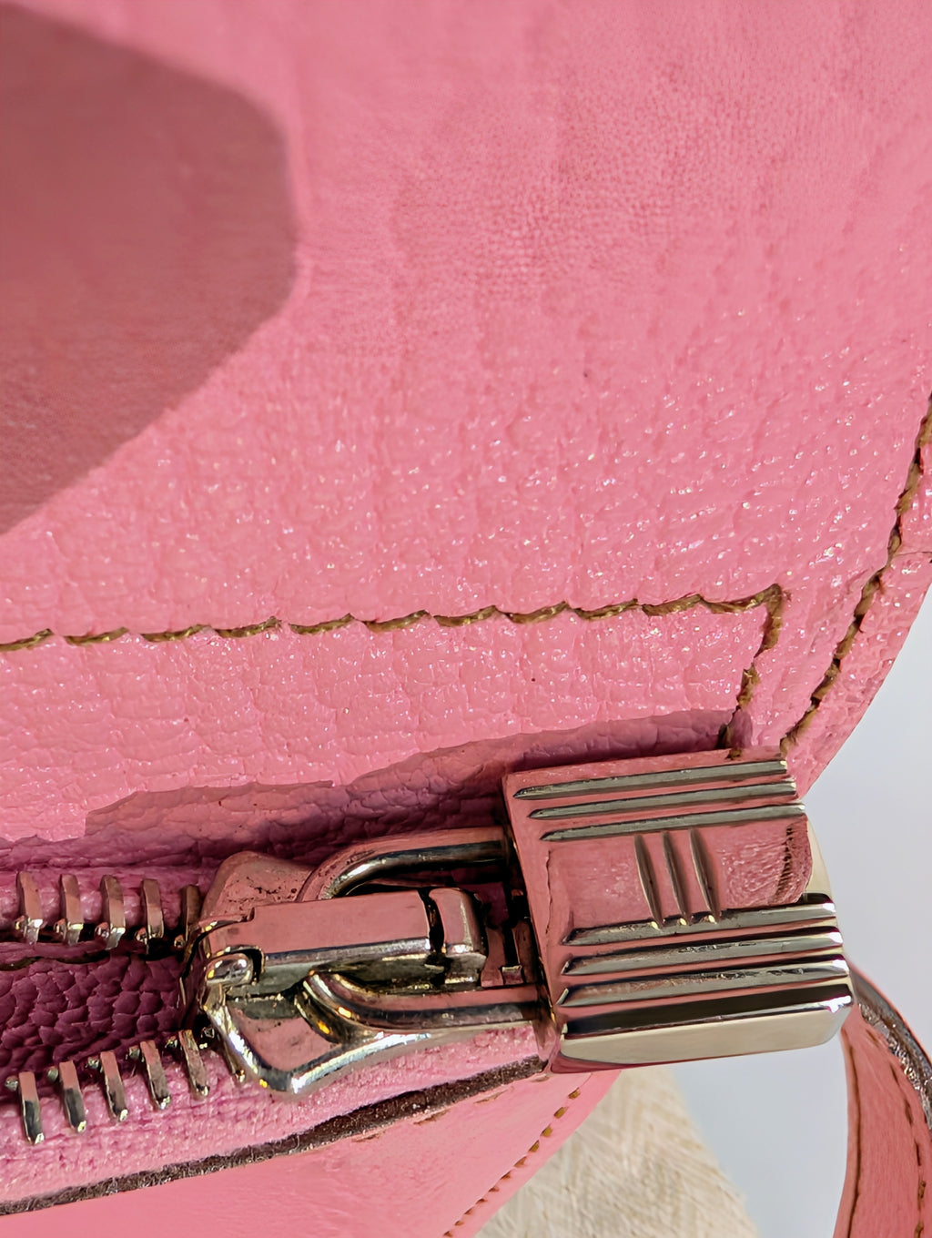 Hermes Pink Rose Kelly Compact Classique Wallet