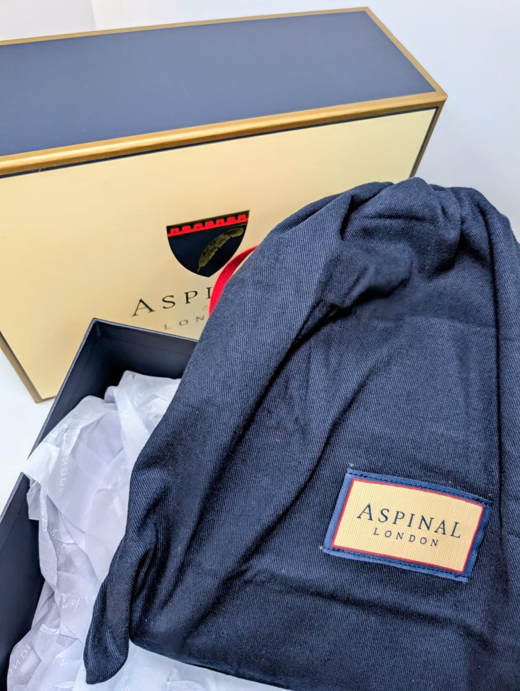 Aspinal of London Ivory White Lizard Embossed Calfskin Mini Mayfair Bag