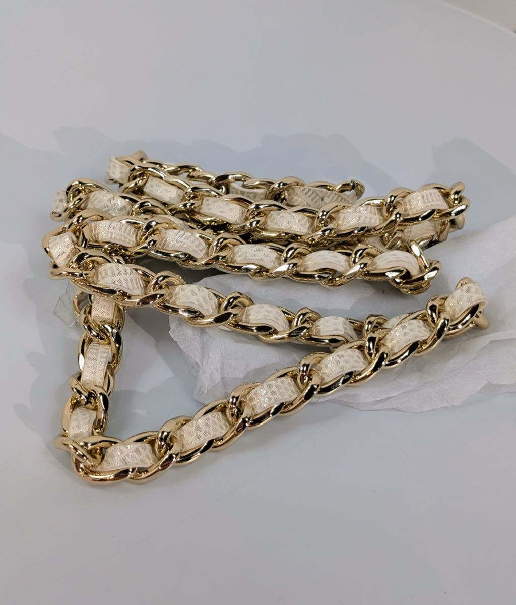 Aspinal of London Ivory White Lizard Embossed Calfskin Mini Mayfair Bag