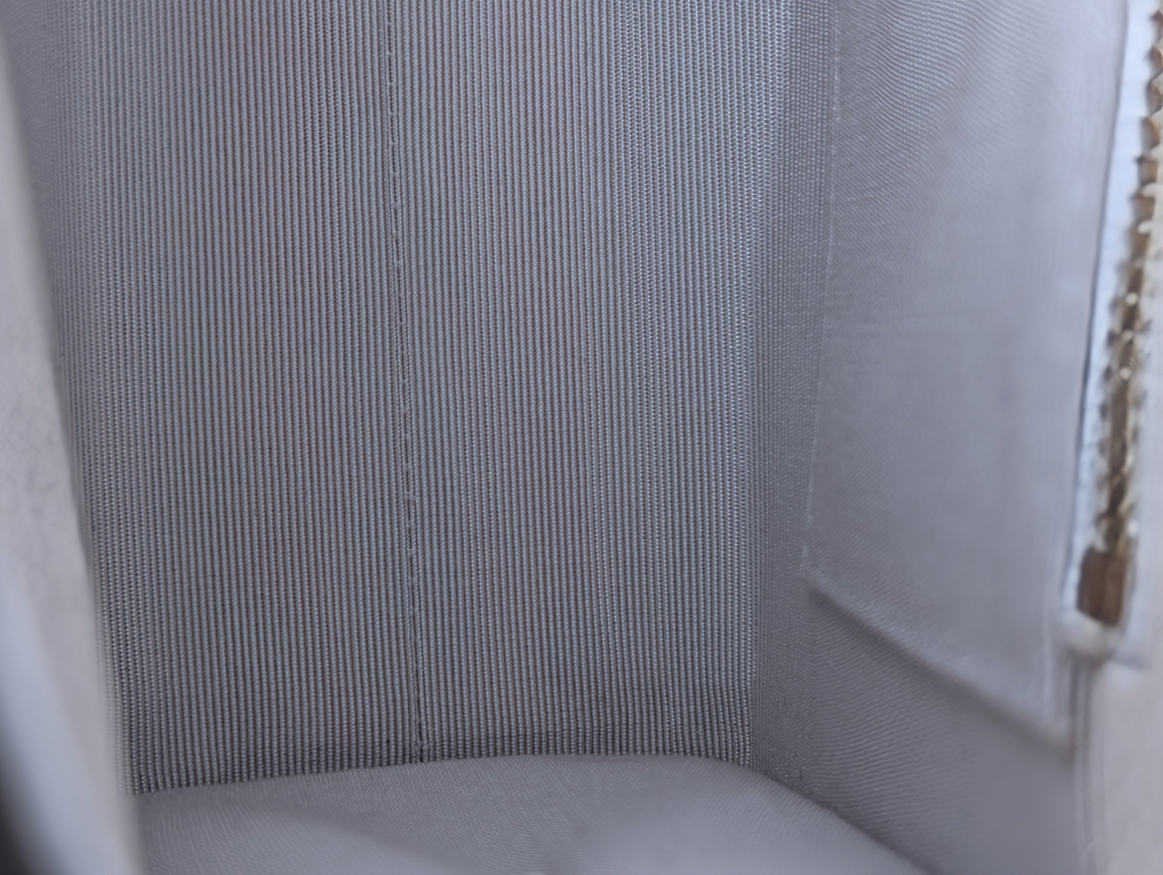 Aspinal of London Ivory White Lizard Embossed Calfskin Mini Mayfair Bag