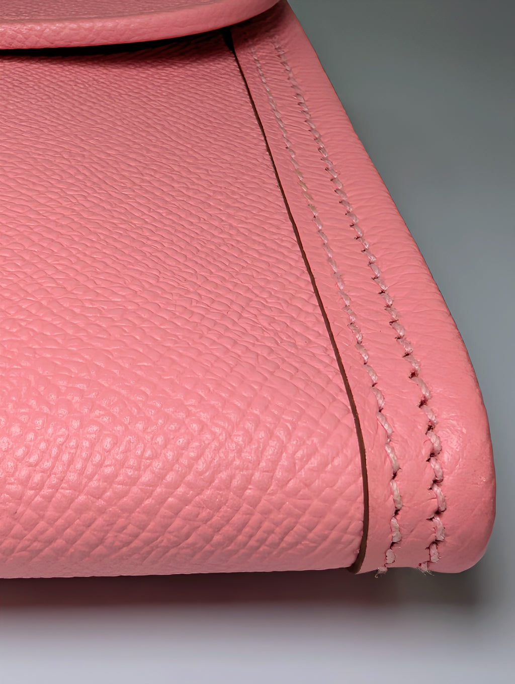 Hermès Rose Confetti Epsom Leather Jige Élan 29 Clutch