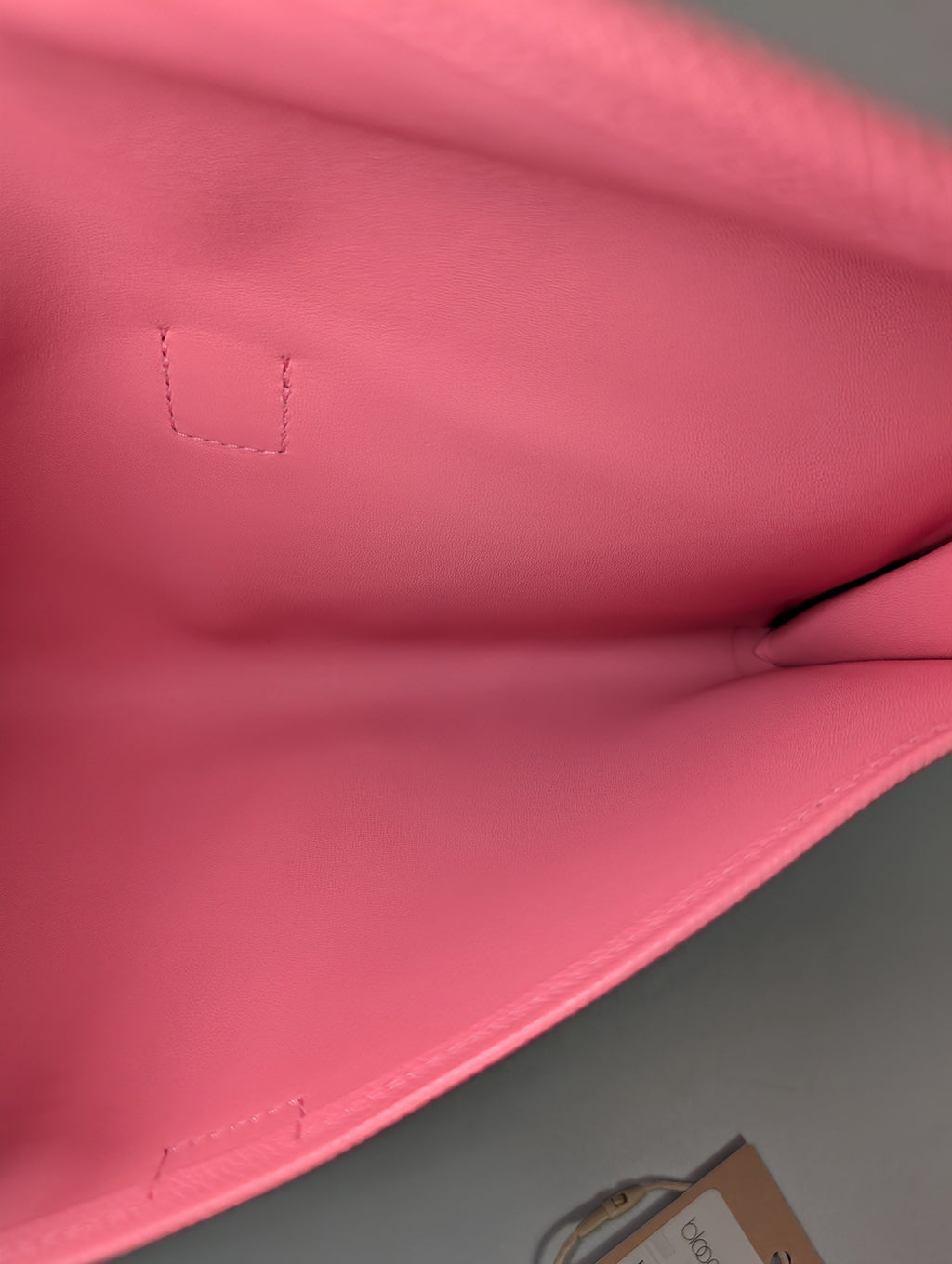 Hermès Rose Confetti Epsom Leather Jige Élan 29 Clutch