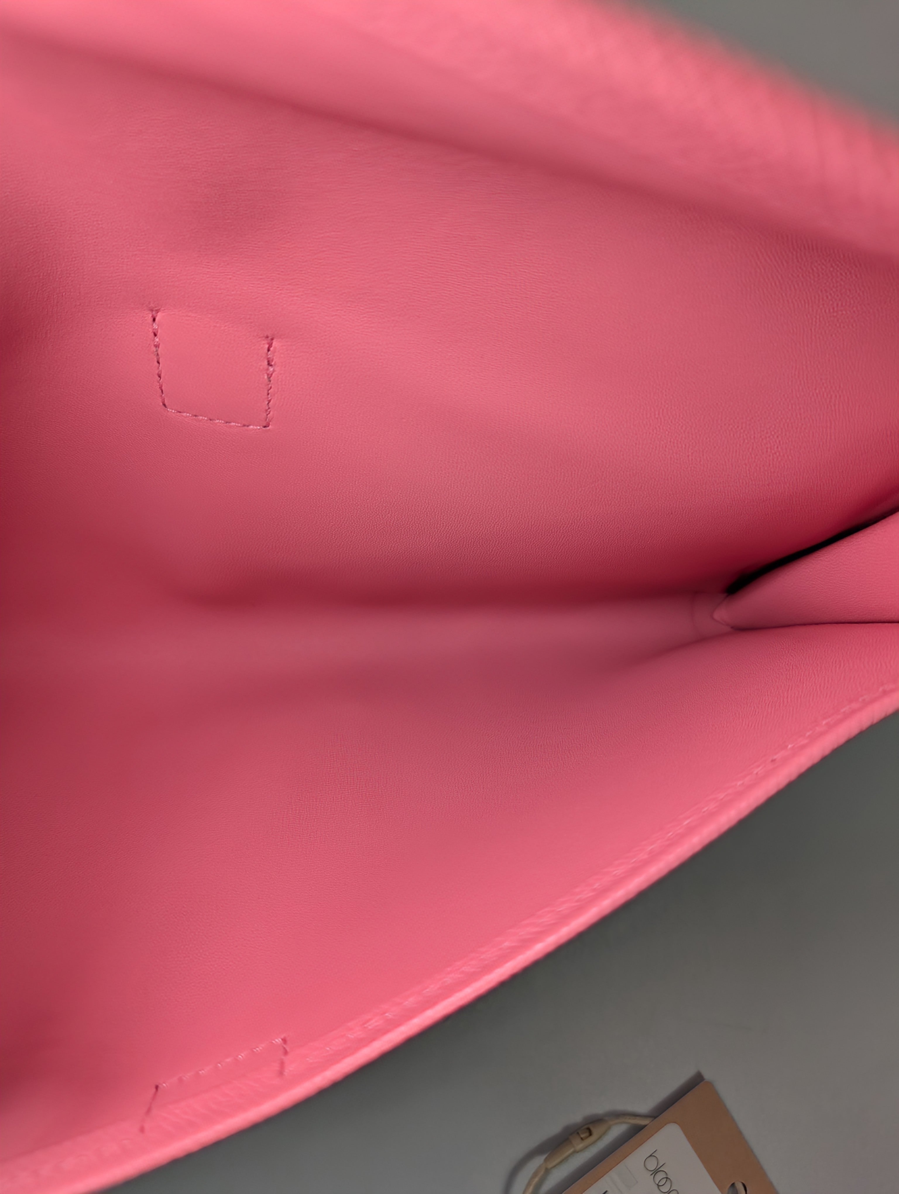 Hermès Rose Confetti Epsom Leather Jige Élan 29 Clutch