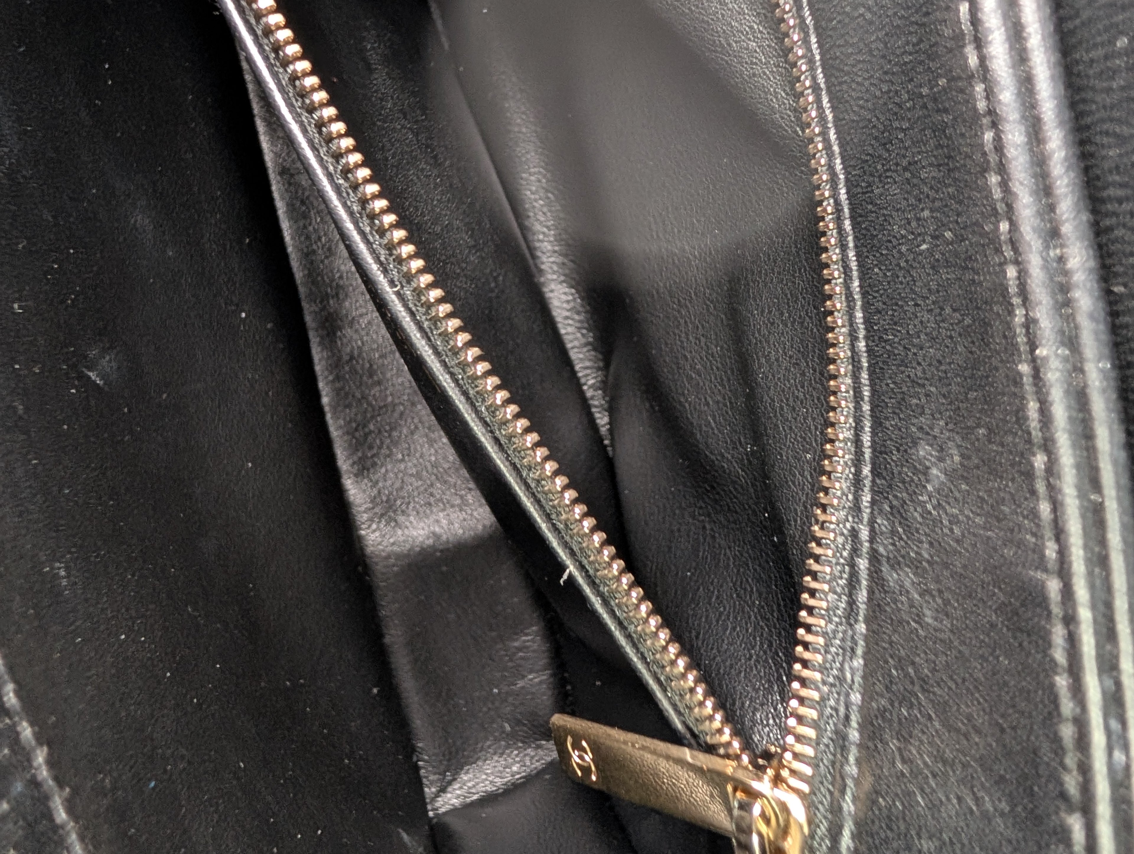 Chanel Black Quilted Lambskin Trendy CC Top Handle Flap Bag