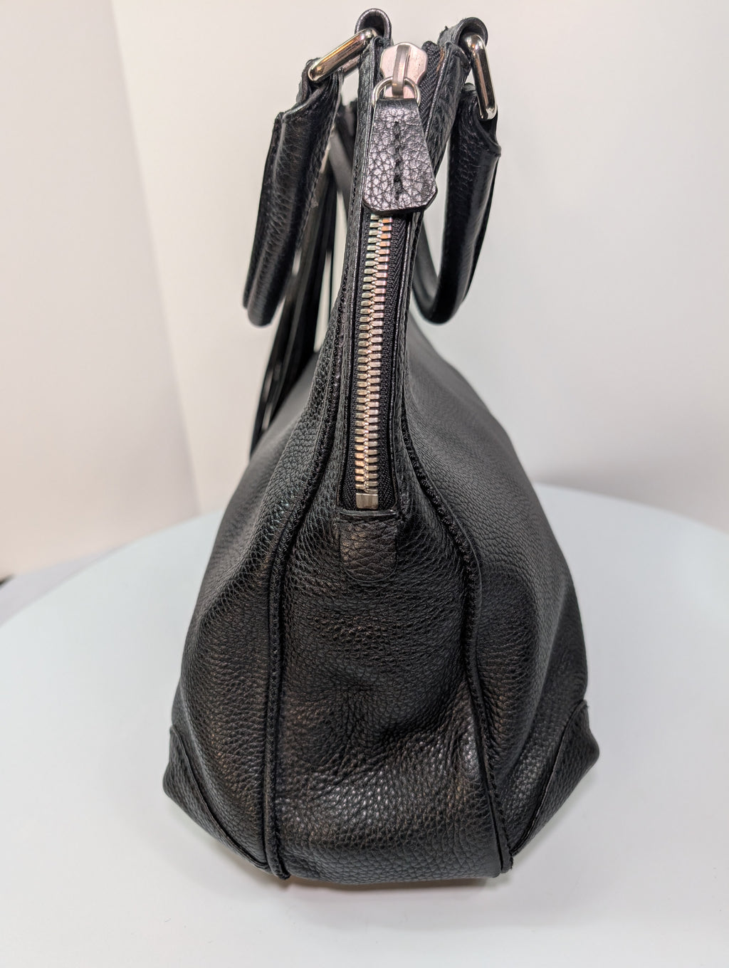 Chanel Vintage Black Timeless Soft Grained Calfskin Hobo Tassel Bag