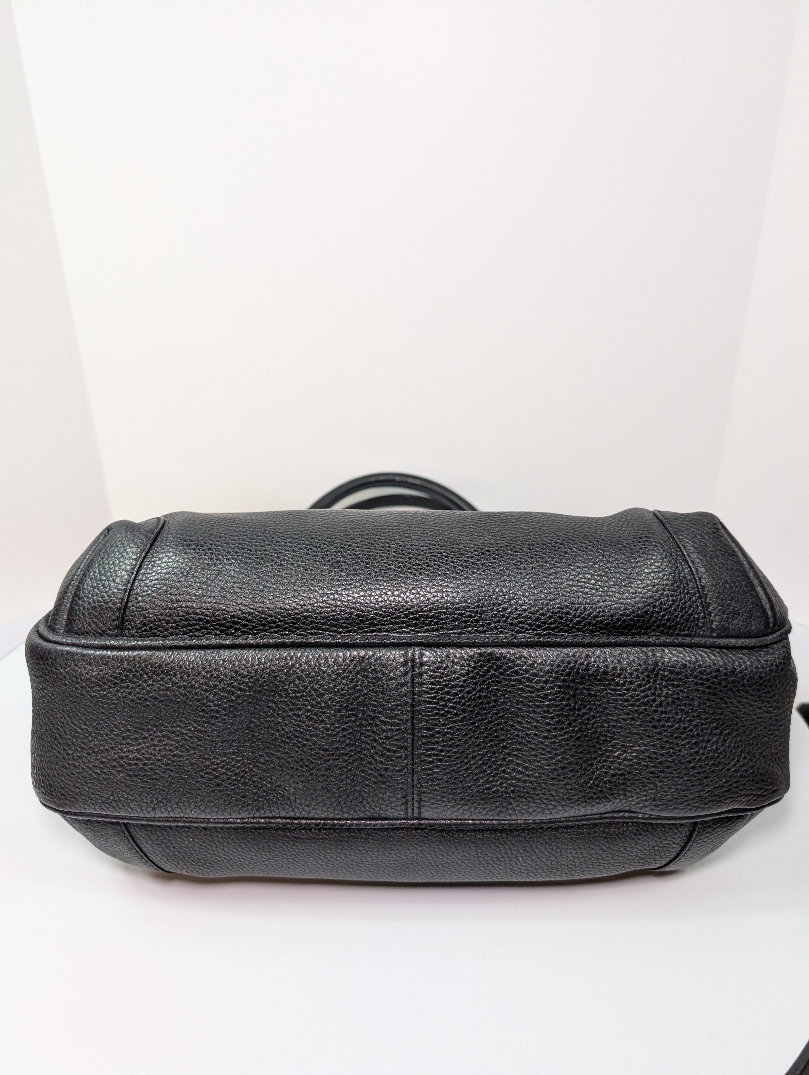 Chanel Vintage Black Timeless Soft Grained Calfskin Hobo Tassel Bag