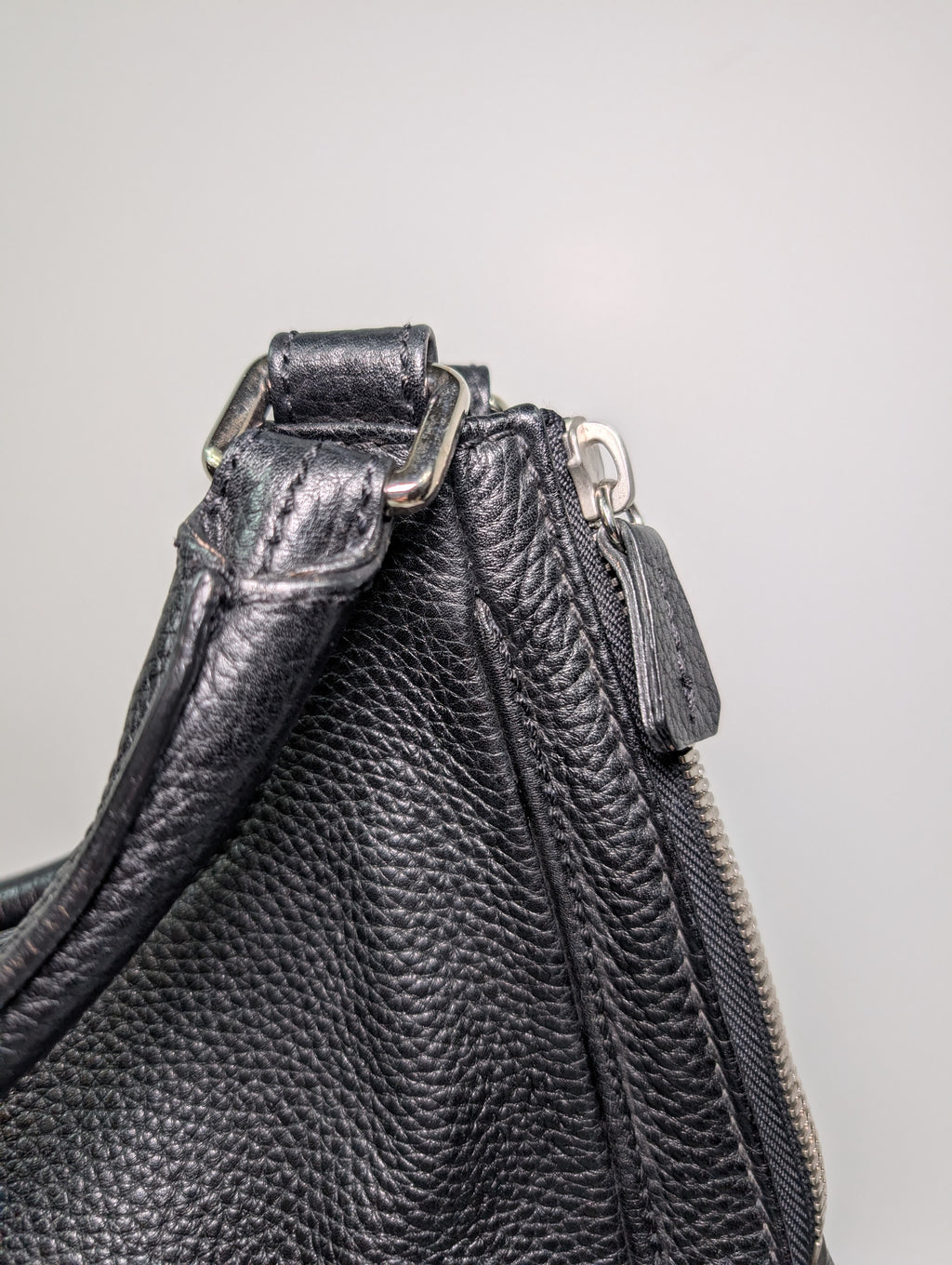Chanel Vintage Black Timeless Soft Grained Calfskin Hobo Tassel Bag