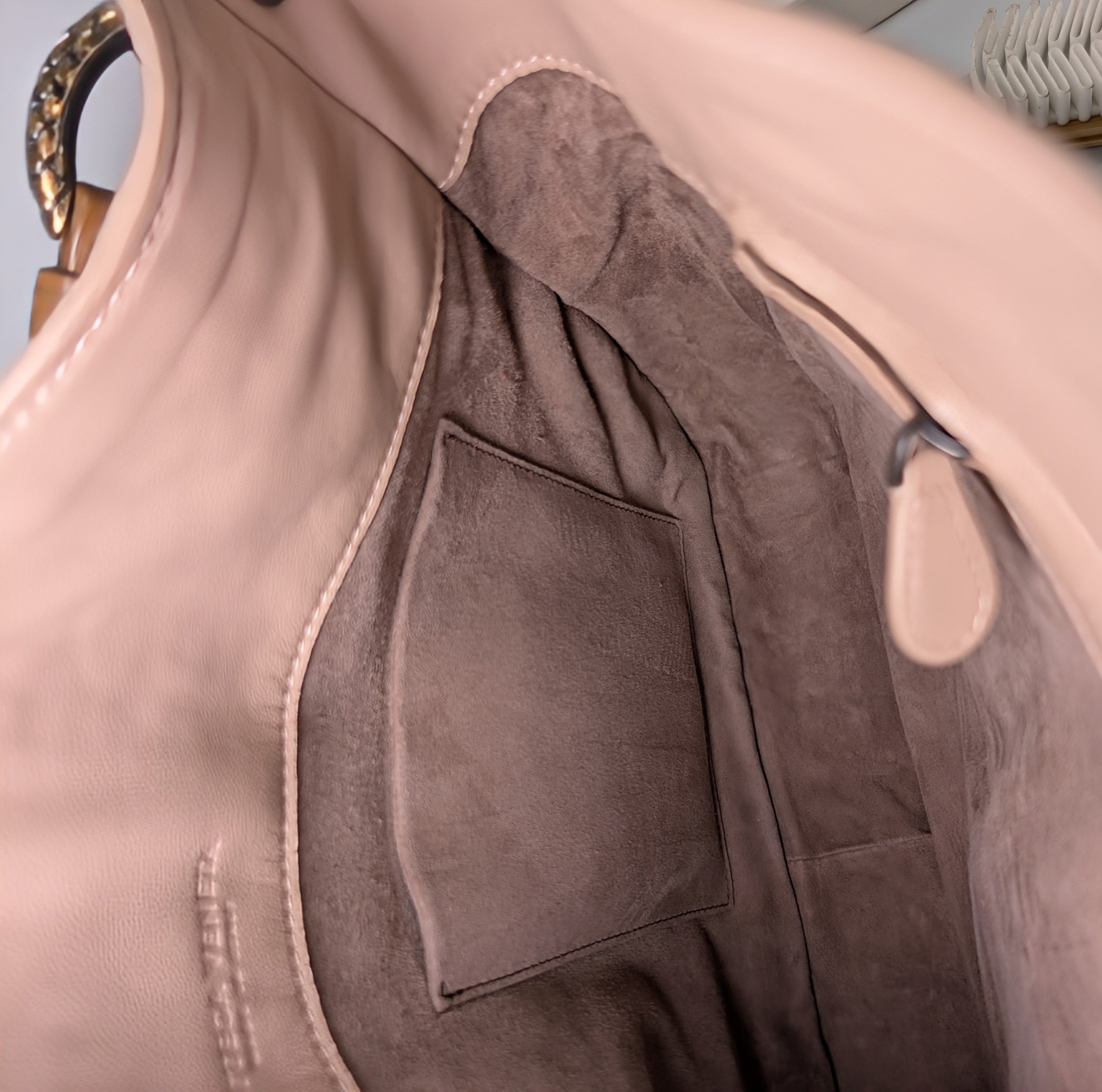 Bottega Venetta Beige/Tan/Brown Intrecciato Nappa Target Bag