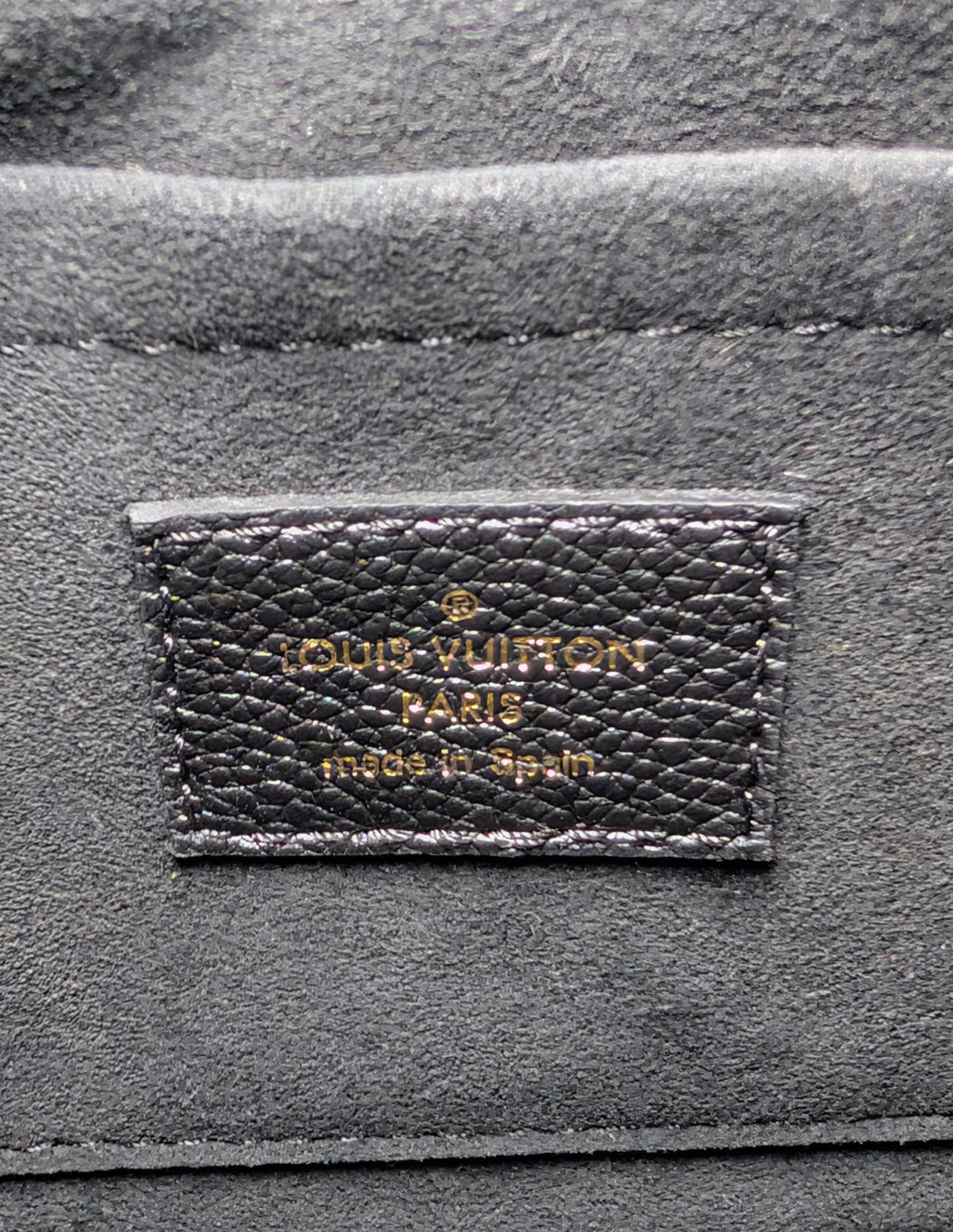 Louis Vuitton Black/White/Pink Bicolor Monogram Empreinte Leather Loop Bag