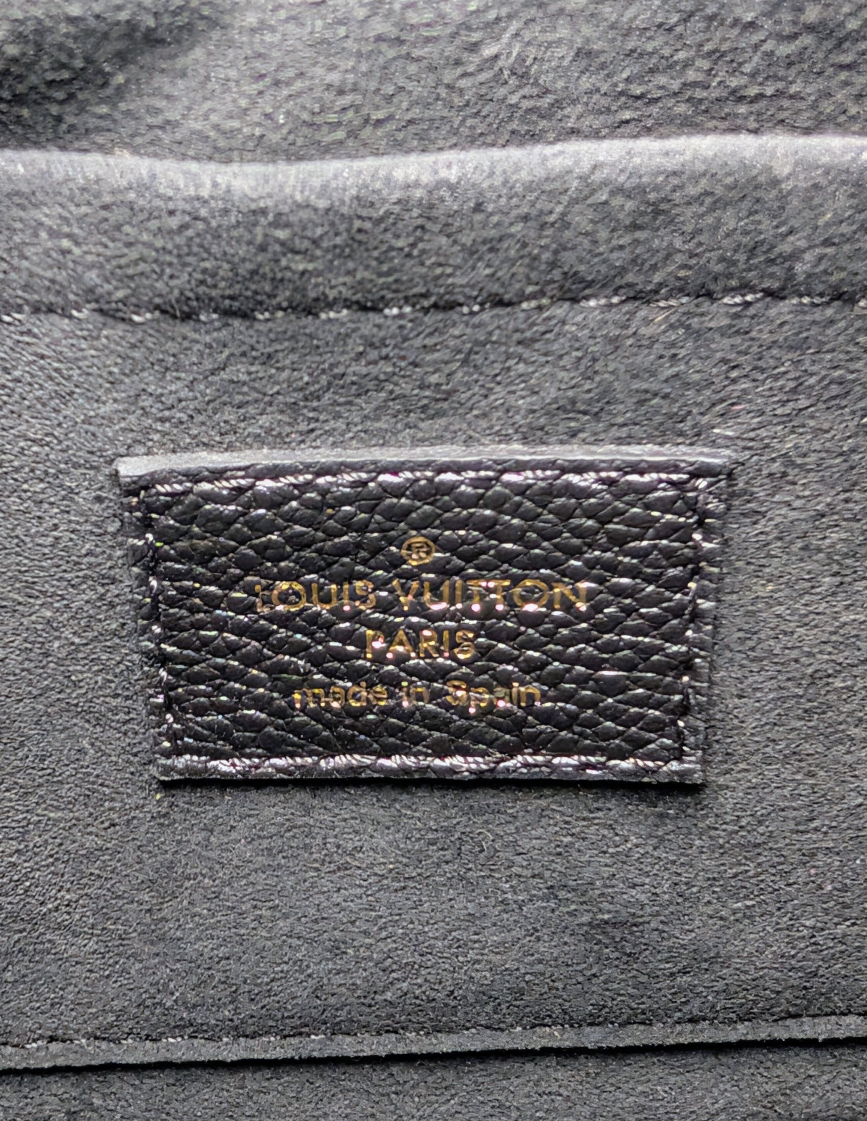 Louis Vuitton Black/White/Pink Bicolor Monogram Empreinte Leather Loop Bag