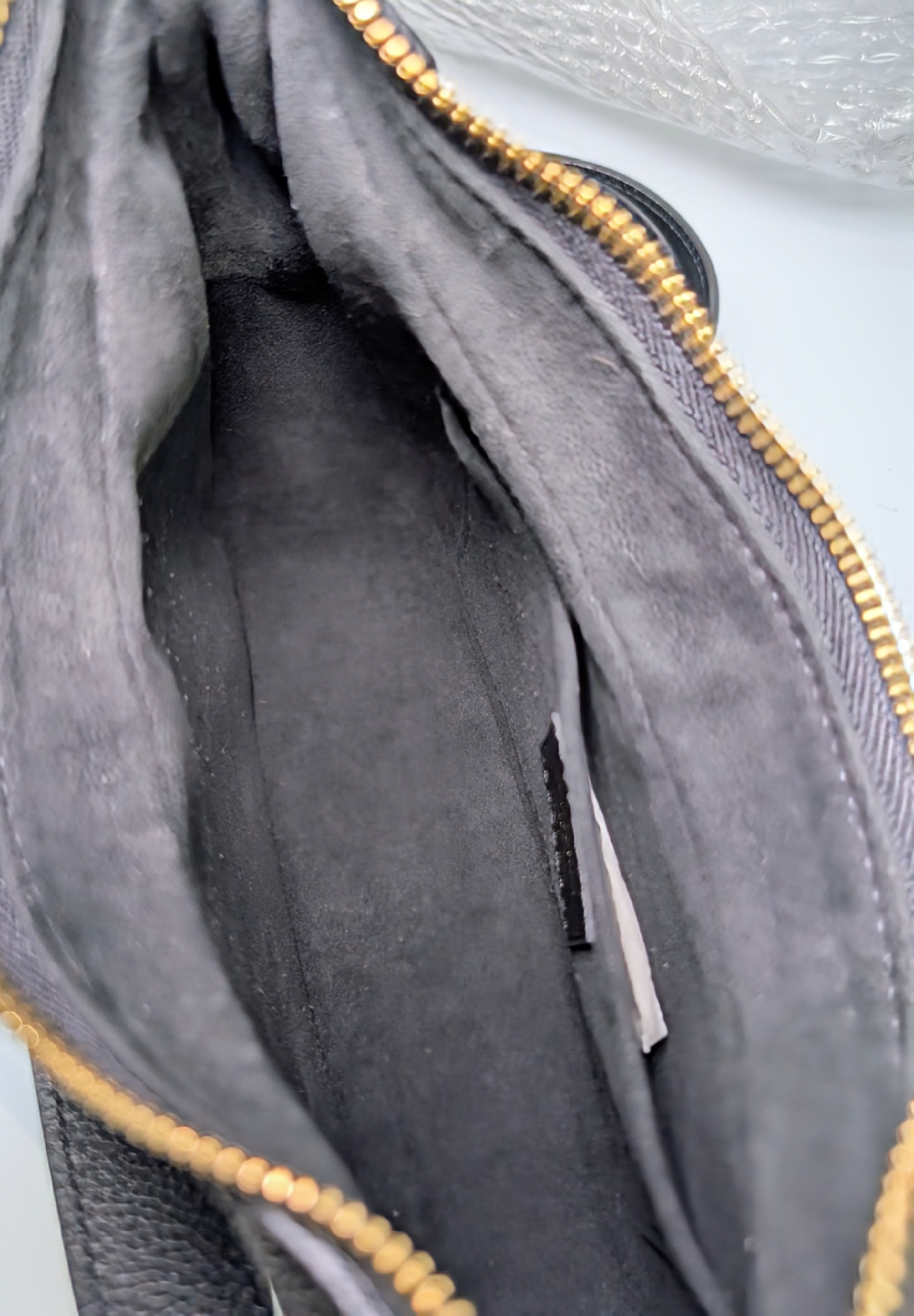 Louis Vuitton Black/White/Pink Bicolor Monogram Empreinte Leather Loop Bag