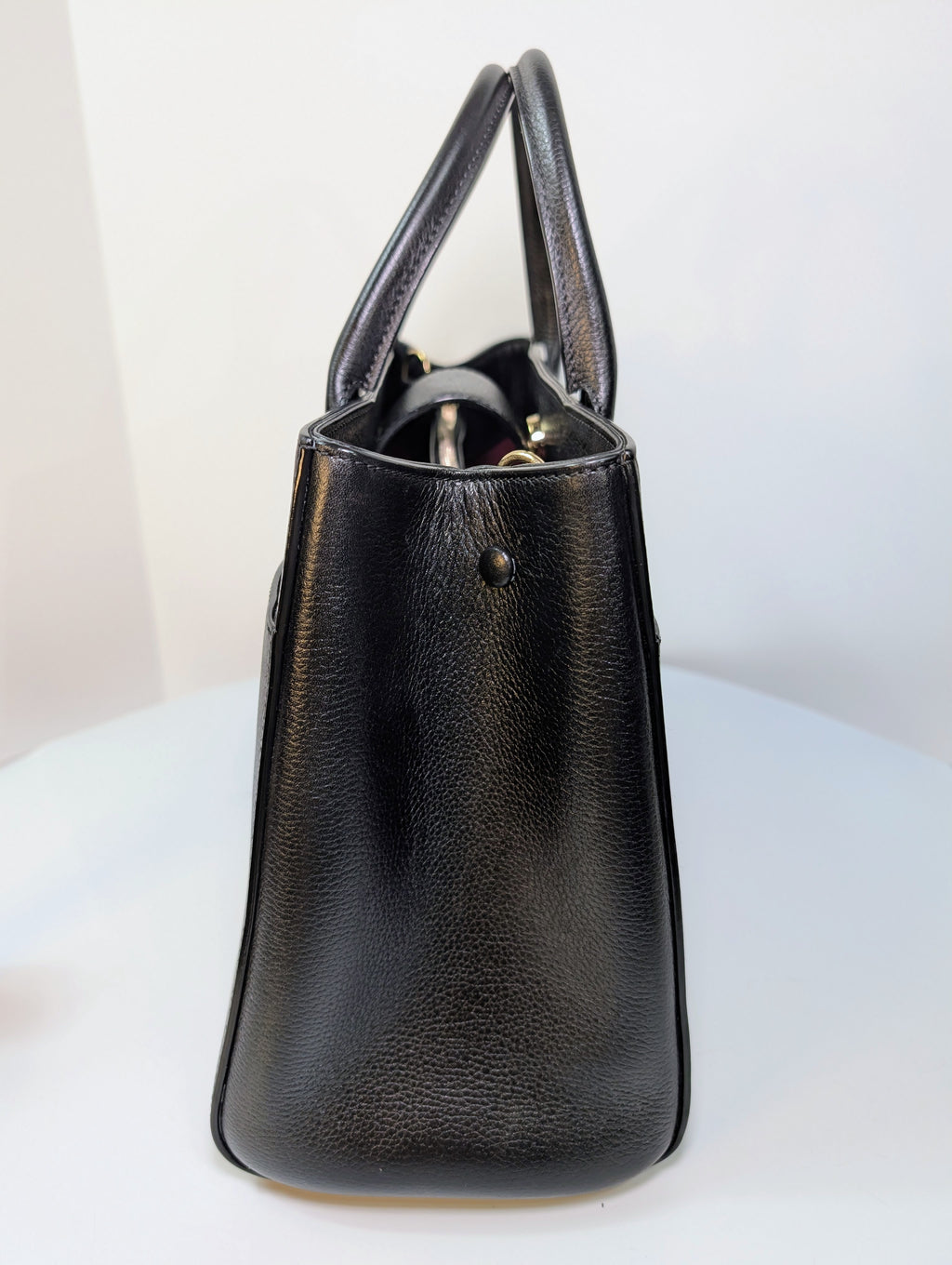 Chanel CC Turnlock Shopper Neo Tote Black with Gold Hardware