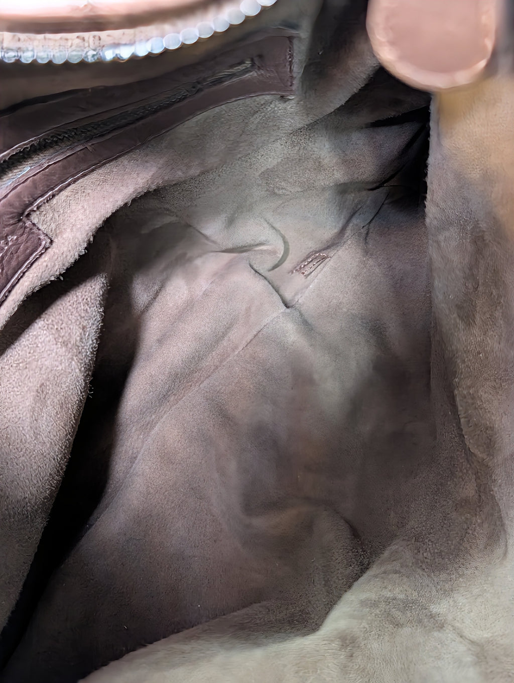 Bottega Veneta Light Brown "Frayed" Intrecciato Nappa Veneta Hobo