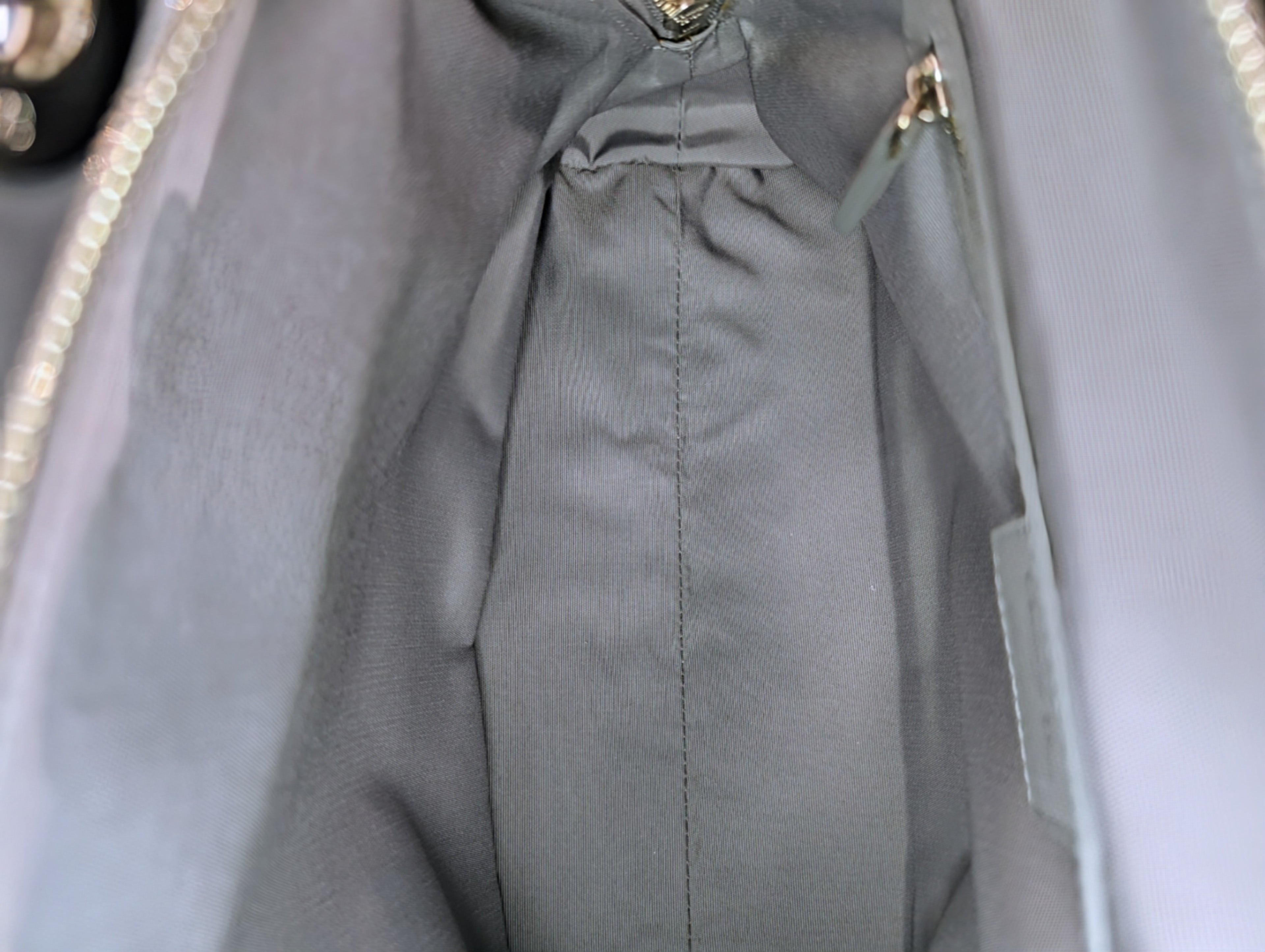 Christian Dior Maison Soft Zippered Grey Cannage Tote