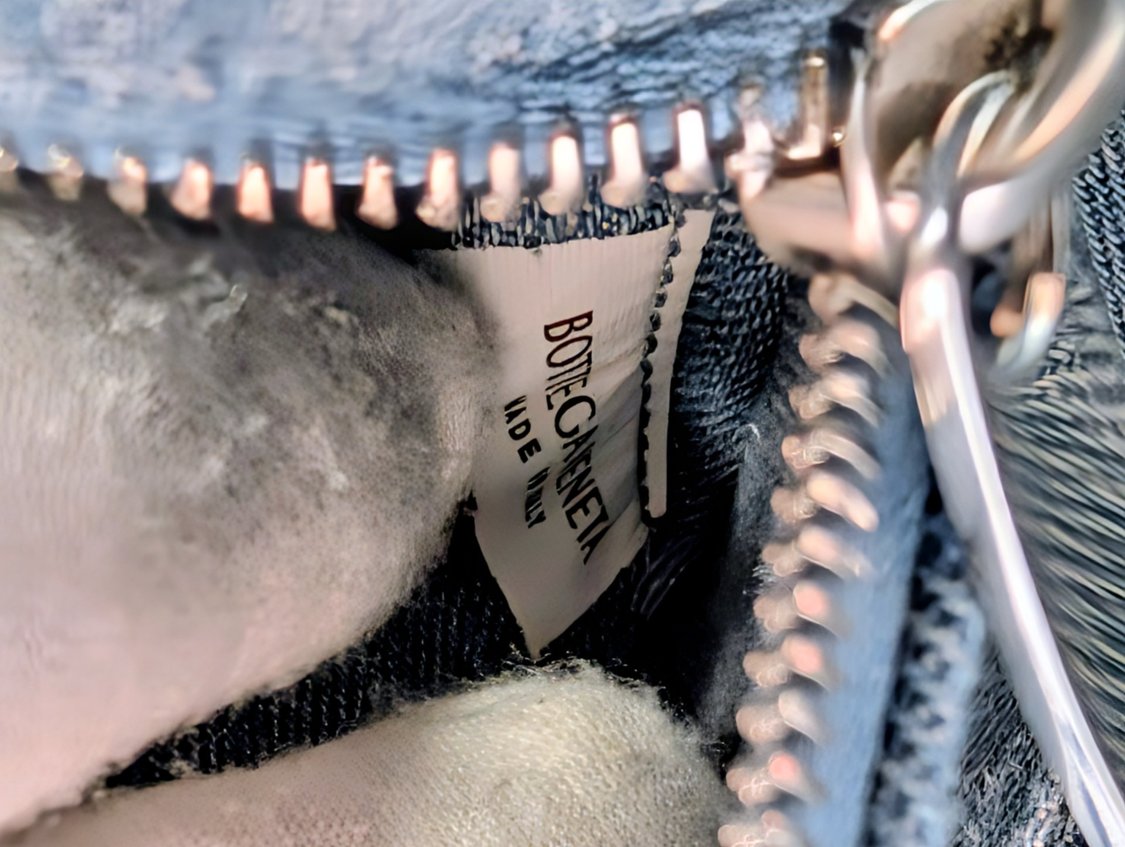 Bottega Veneta Light Blue Denim Intrecciato Cassette Crossbody Bag
