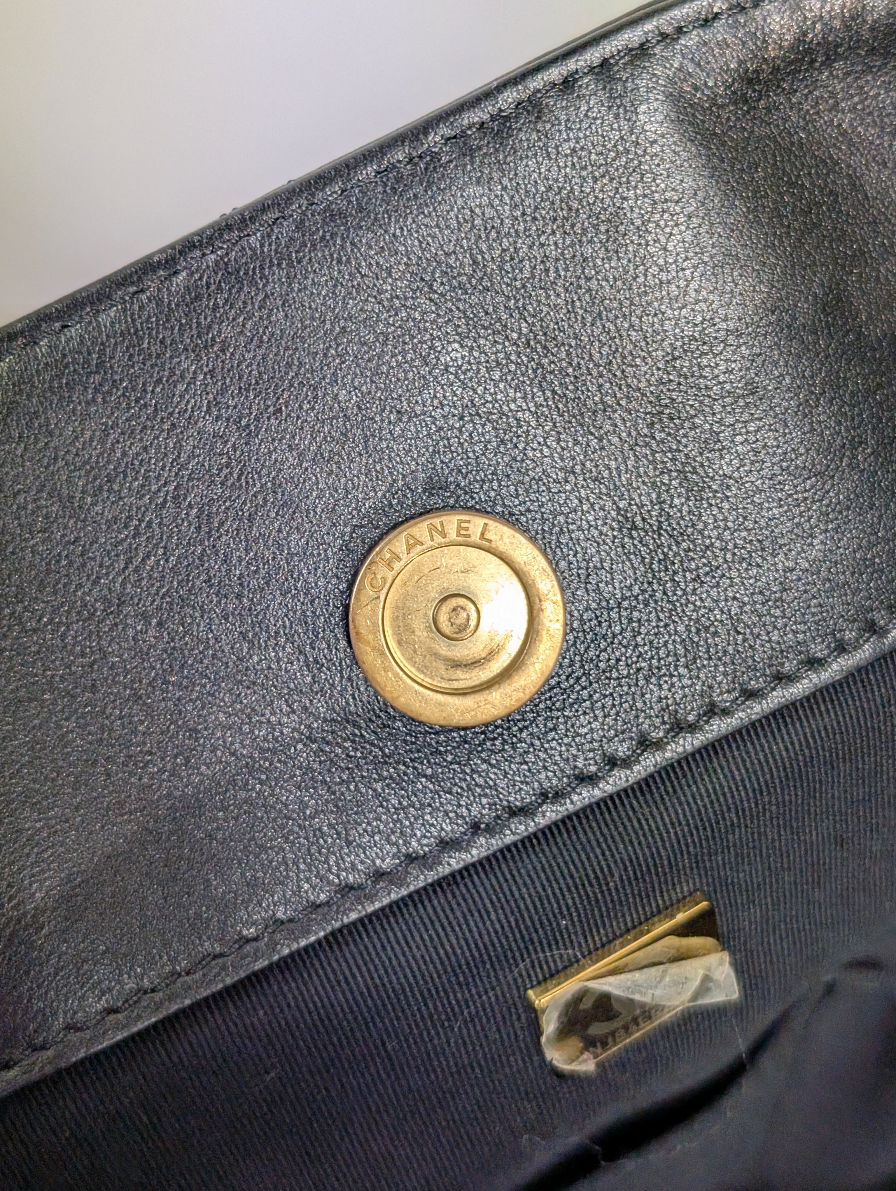 Chanel Black Quilted Calfskin Shopping Tote (GST)