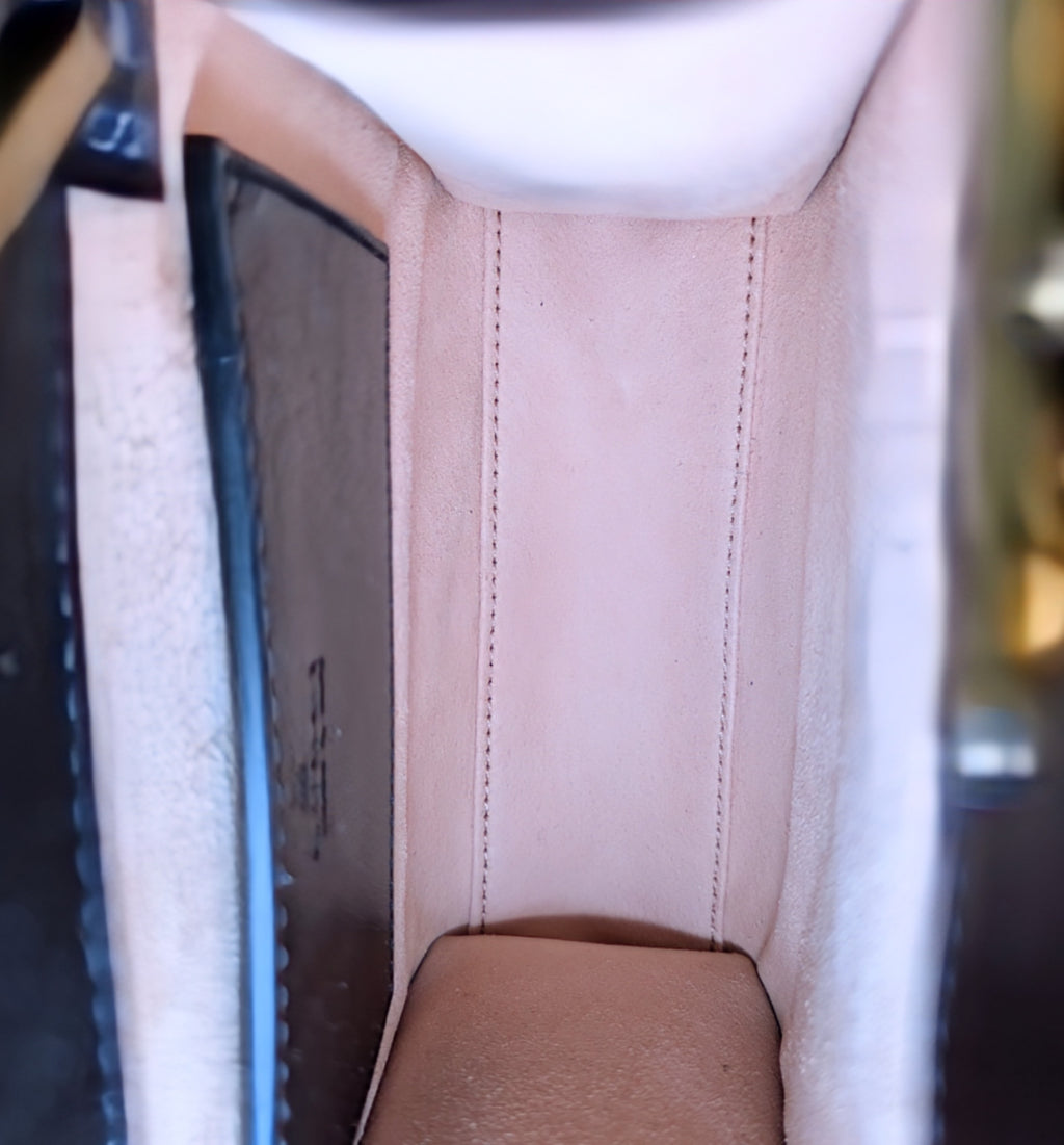 Gucci Black Leather GG Marmont Matelassé Mini Shoulder Bag