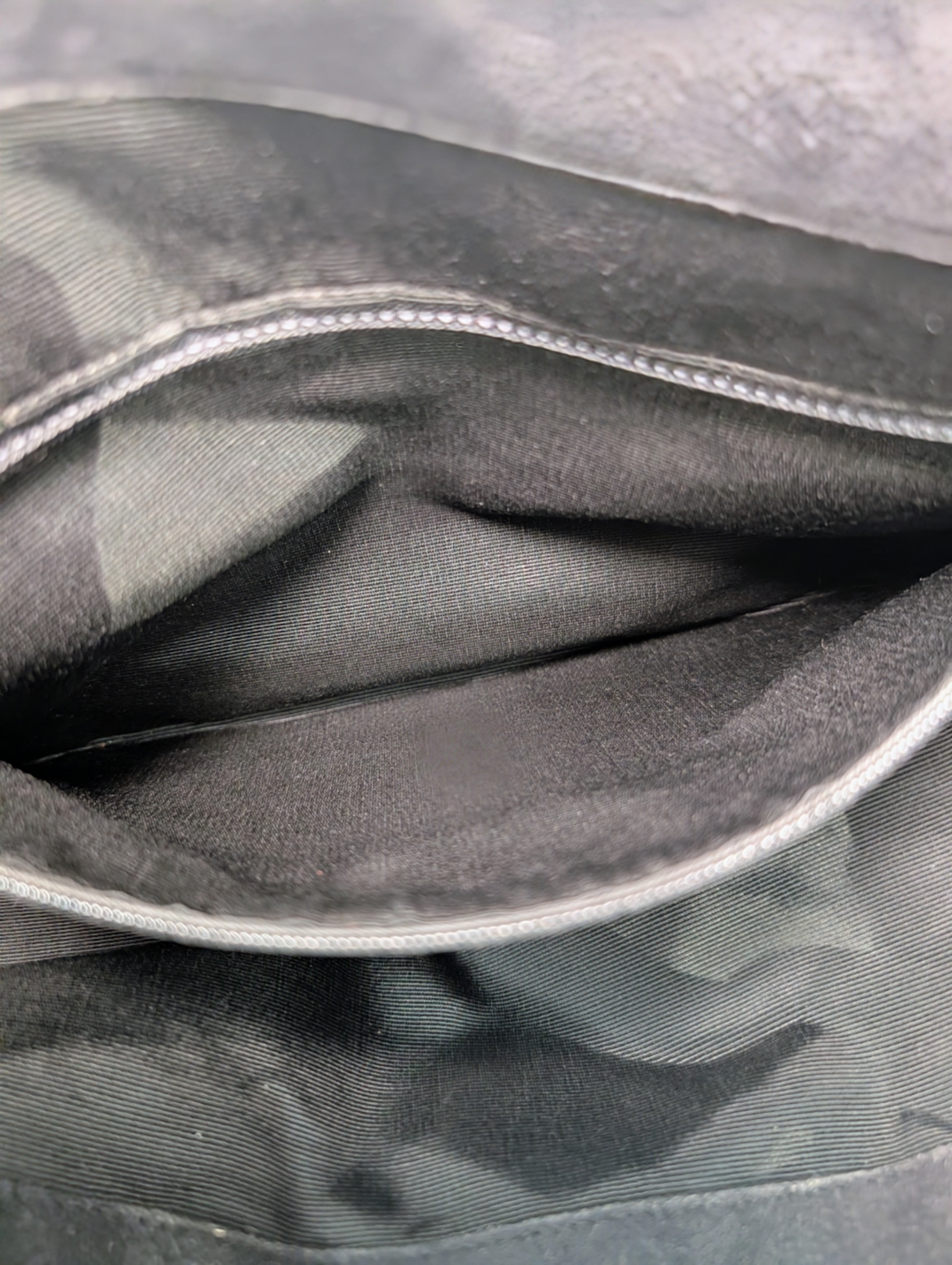 Chanel Vintage Classic Brown Lapin Rabbit Fur Bag with Pouch