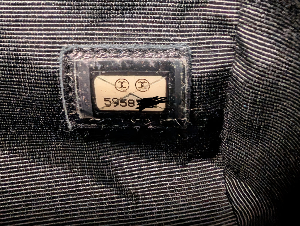 Chanel Vintage Classic Brown Lapin Rabbit Fur Bag with Pouch