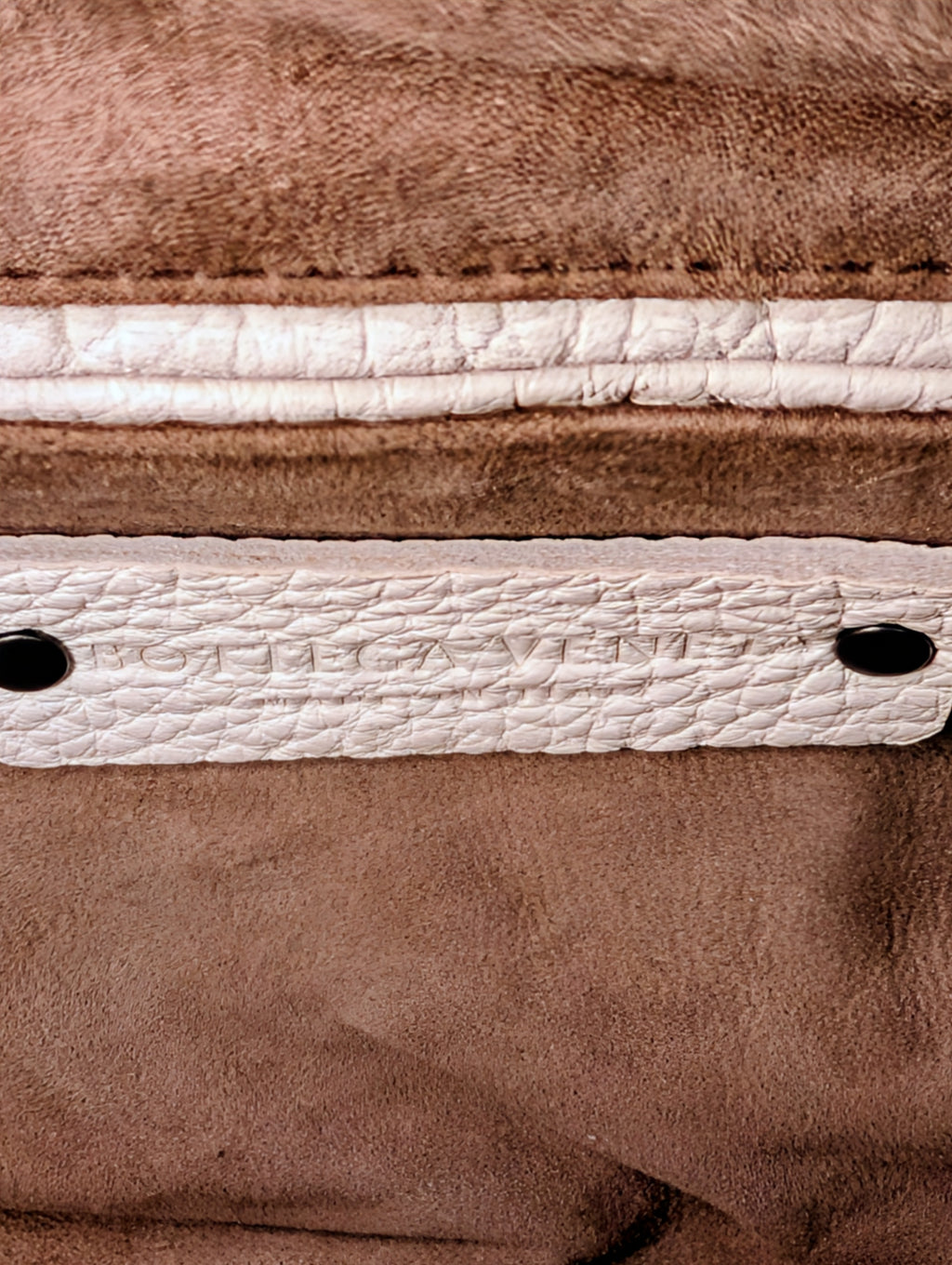 Bottega Veneta Chalk White Grained Deerskin Cervo Baseball Hobo Shoulder Bag