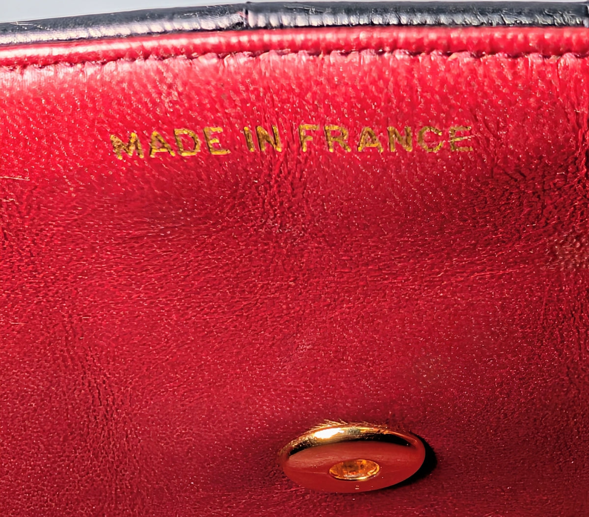 Chanel Small Vintage Vertical Stitch Mademoiselle Diana Flap with 24k Gold-Plated Hardware