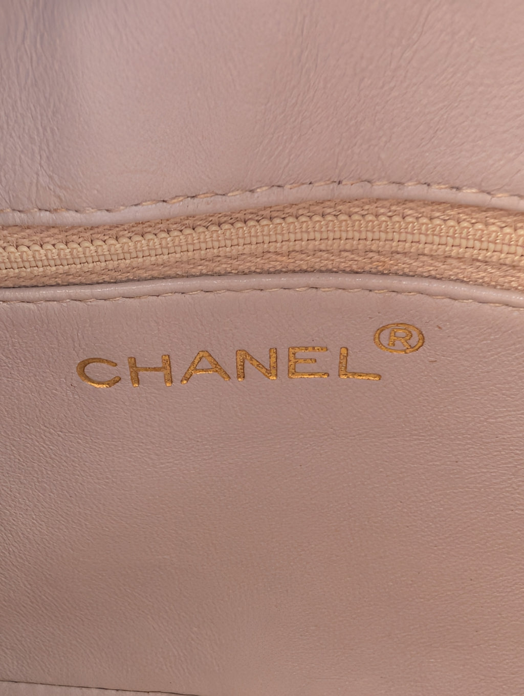 Chanel Vintage Beige Lizard Skin Bijoux Chain Tassel Camera Bag with 24K Gold-Plated Hardware