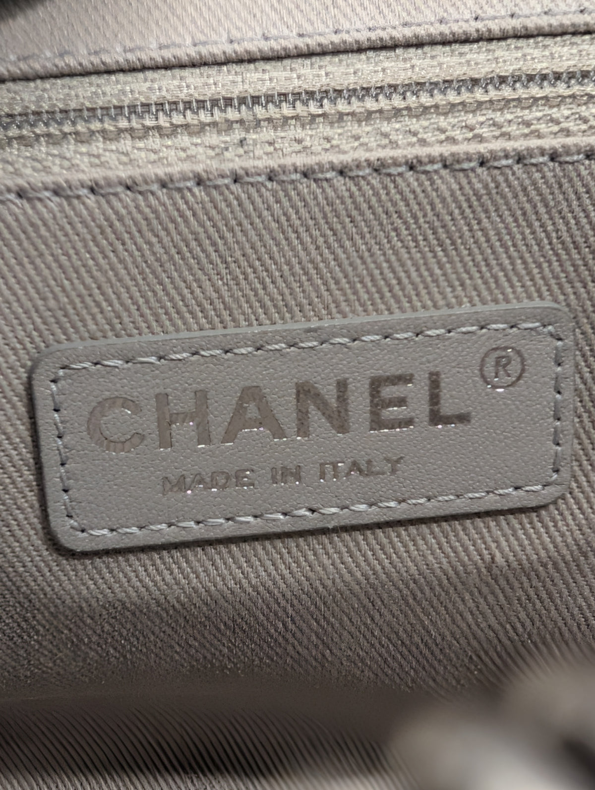 Chanel Black Caviar Quilted Easy Flap 20-Series Zip Shoulder Bag
