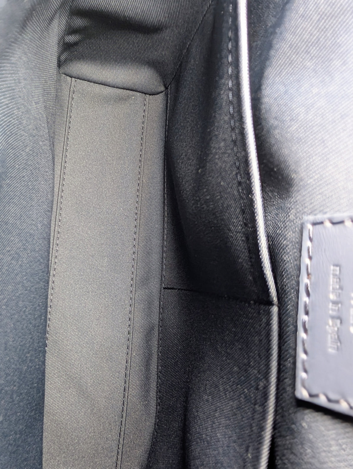 Louis Vuitton Marine Blue Calfskin Aerogram Messenger Crossbody Bag NWT